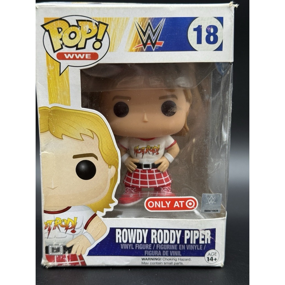 Rowdy Roddy Piper 18 - WWE/WWF - Funko Pop Vinyl Figure - Vaulted